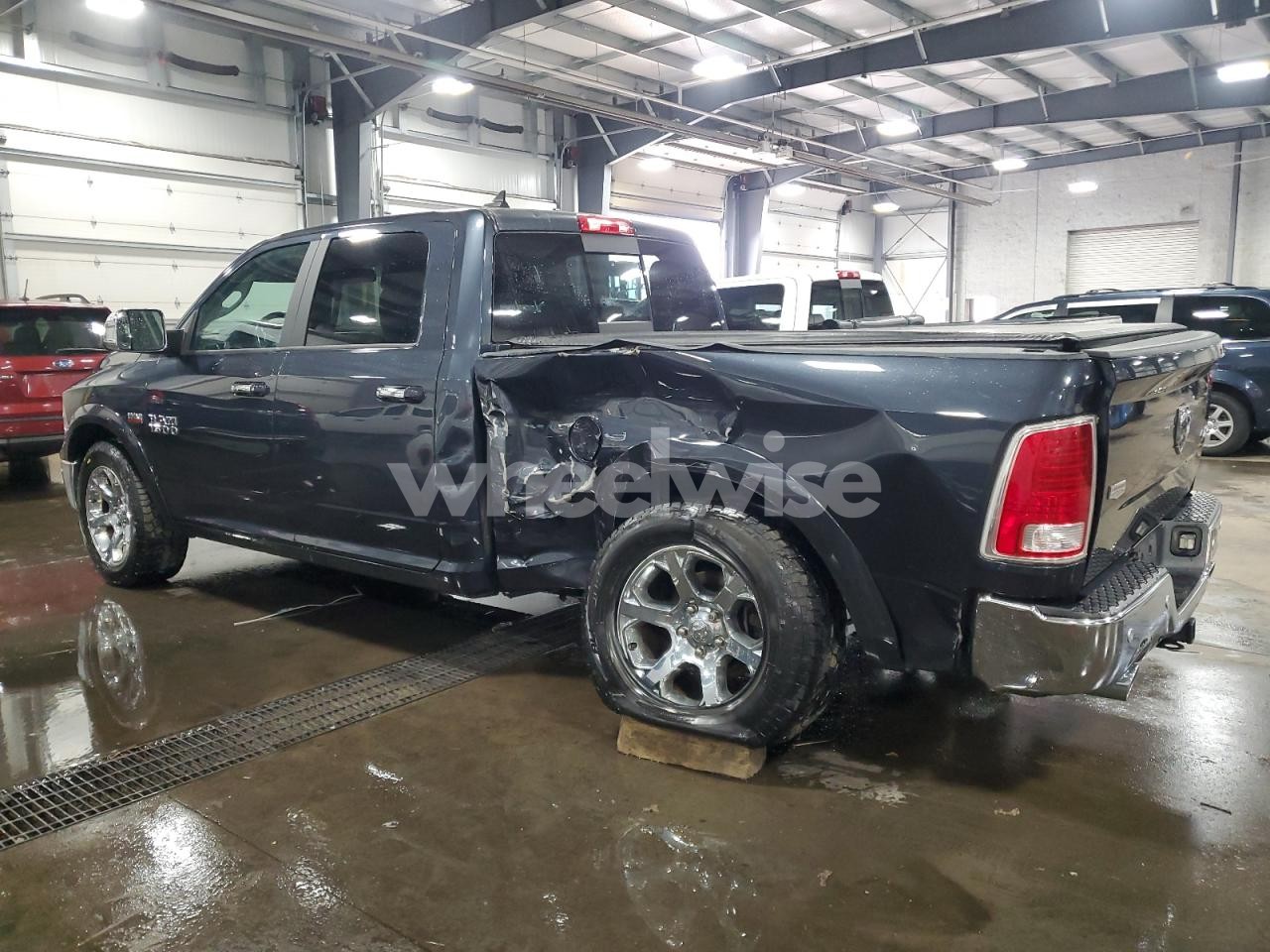 Photo 2 of 2017 RAM 1500 LARAMIE (VIN 1C6RR7VT2HS583977)