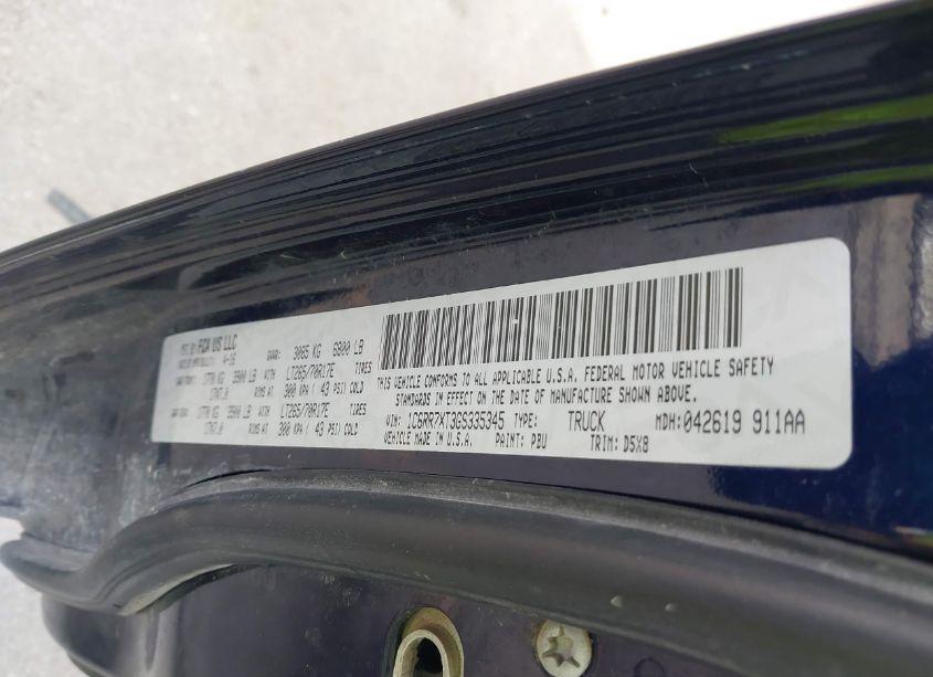 Photo 9 of 2016 Ram 1500 SSV (VIN 1C6RR7XT3GS335345)