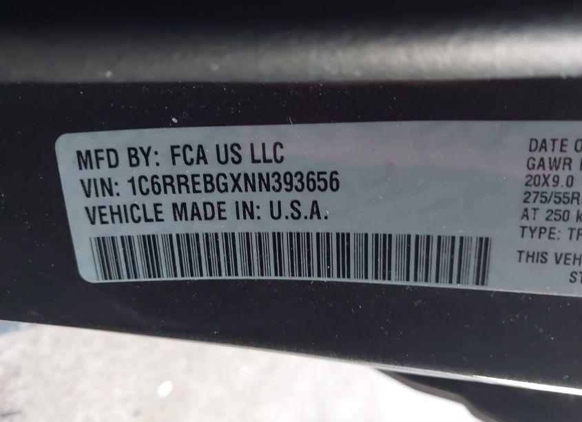 Photo 9 of 2022 Ram 1500 LONE STAR 4X2 6'4 BOX (VIN 1C6RREBGXNN393656)