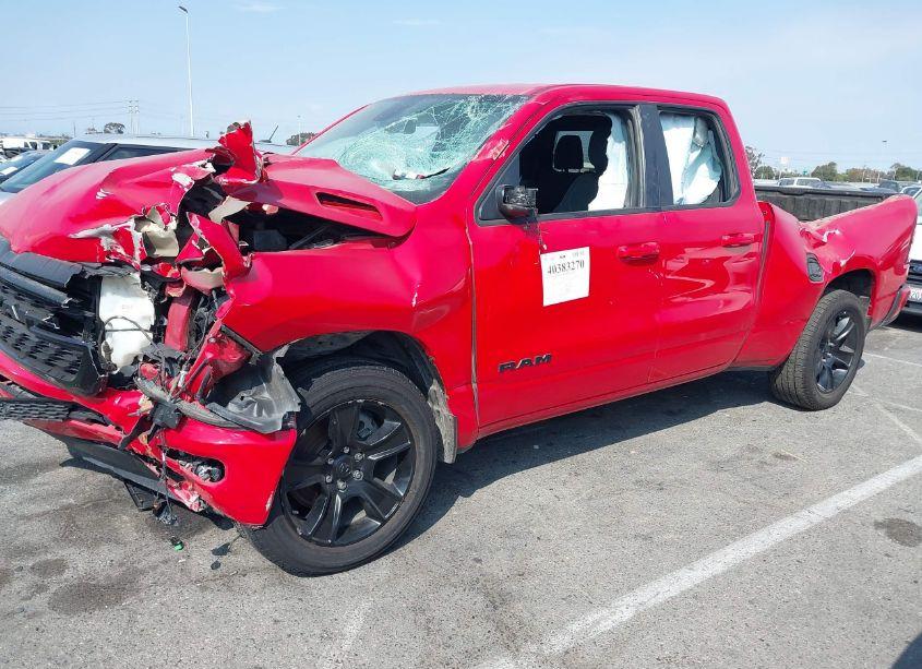 Photo 2 of 2022 Ram 1500 BIG HORN QUAD CAB 4X2 6'4 BOX (VIN 1C6RREBT2NN153160)