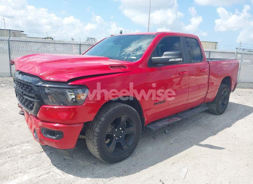 Photo 2 of 2022 Ram 1500 BIG HORN 4X2 6'4 BOX (VIN 1C6RREBT8NN157536)