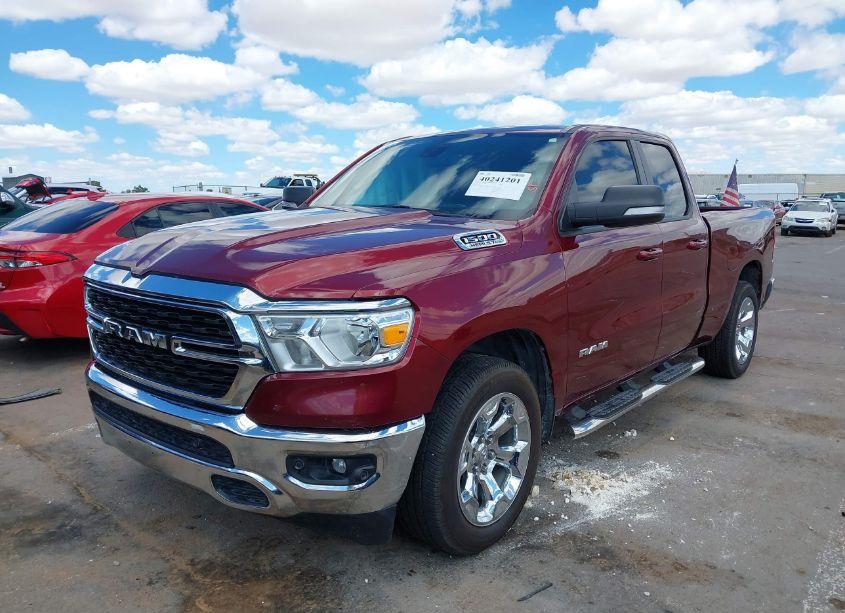 Photo 2 of 2022 Ram 1500 BIG HORN QUAD CAB 4X2 6'4 BOX (VIN 1C6RREBT8NN178628)