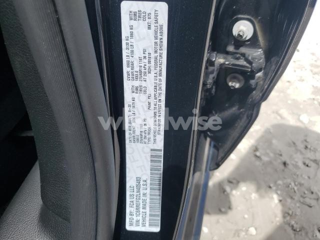 Photo 10 of 2020 RAM 1500 BIG HORN/LONE STAR (VIN 1C6RREFG2LN405483)