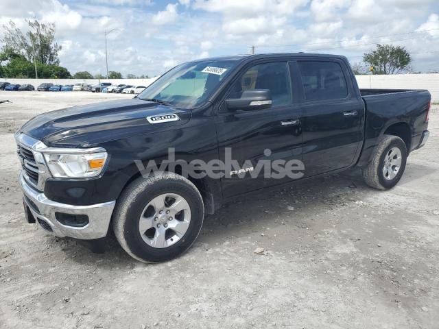 Photo 2 of 2020 RAM 1500 BIG HORN/LONE STAR (VIN 1C6RREFG2LN405483)