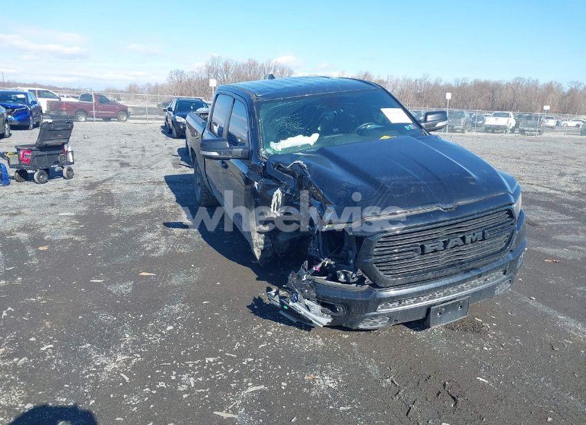 2021 Ram 1500 BIG HORN 4X2 5'7 BOX (VIN 1C6RREFT1MN690725) main photo