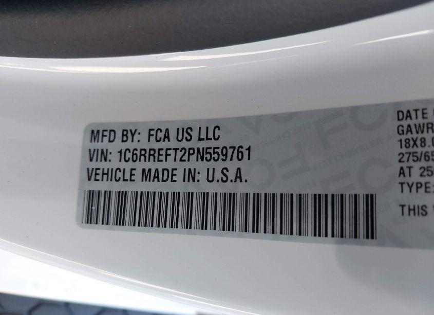 Photo 9 of 2023 Ram 1500 BIG HORN 4X2 5'7" BOX (VIN 1C6RREFT2PN559761)