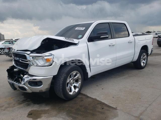 2019 RAM 1500 BIG HORN/LONE STAR (VIN 1C6RREFT3KN706761) main photo