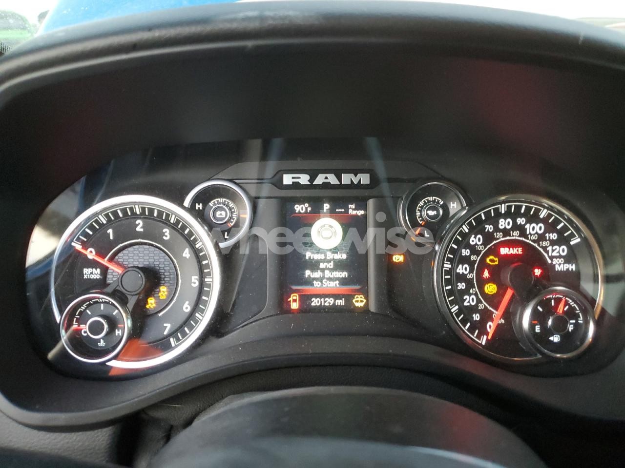 Photo 9 of 2021 RAM 1500 BIG HORN/LONE STAR (VIN 1C6RREFT3MN753288)