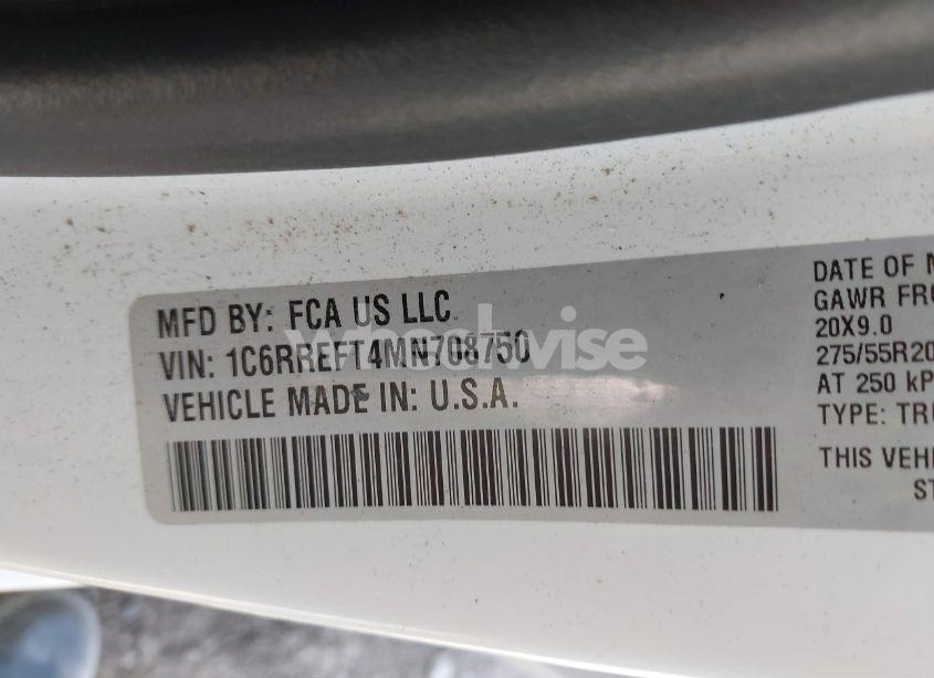 Photo 9 of 2021 Ram 1500 LONE STAR 4X2 5'7 BOX (VIN 1C6RREFT4MN708750)