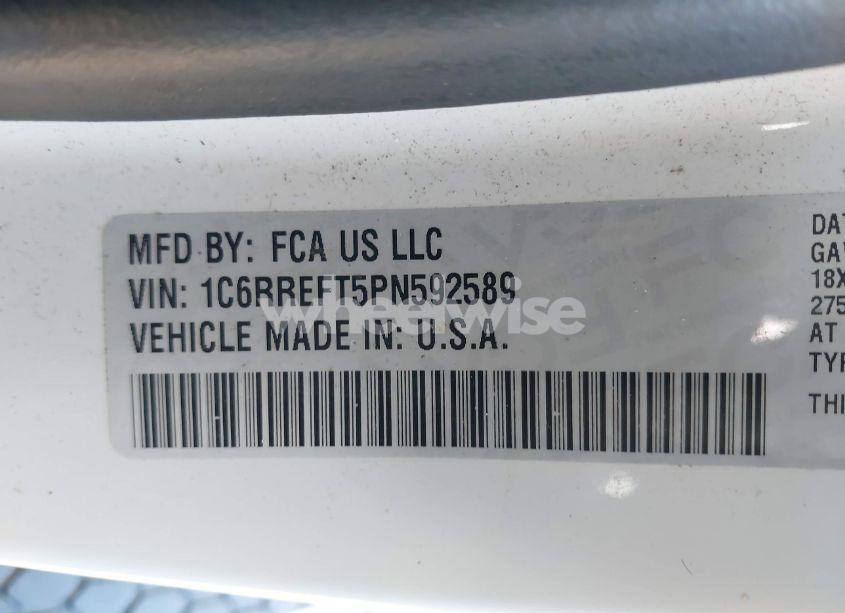 Photo 9 of 2023 Ram 1500 BIG HORN 4X2 5'7 BOX (VIN 1C6RREFT5PN592589)