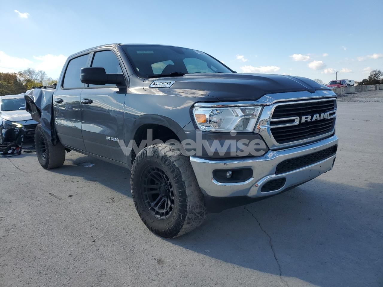 Photo 4 of 2021 RAM 1500 BIG HORN/LONE STAR (VIN 1C6RREFT6MN502779)