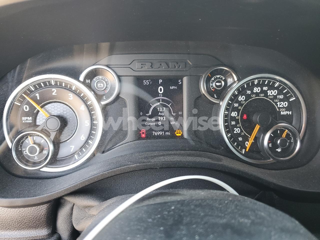 Photo 9 of 2021 RAM 1500 BIG HORN/LONE STAR (VIN 1C6RREFT6MN502779)