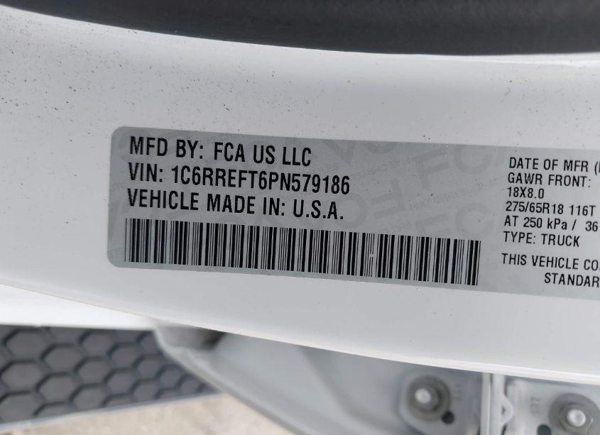 Photo 9 of 2023 Ram 1500 BIG HORN 4X2 5'7 BOX (VIN 1C6RREFT6PN579186)