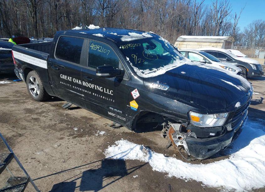 2019 Ram 1500 BIG HORN/LONE STAR 4X2 5'7 BOX (VIN 1C6RREFT8KN604632) main photo