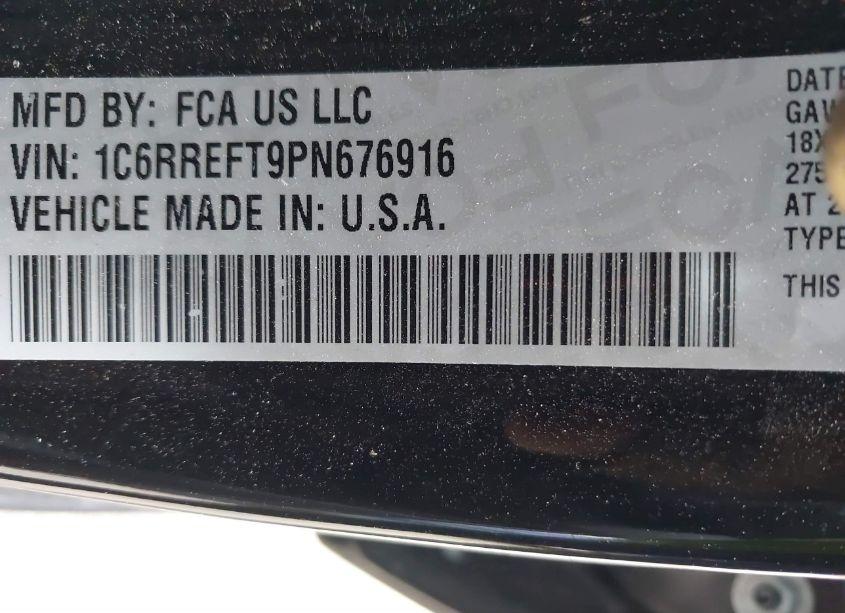 Photo 9 of 2023 Ram 1500 (VIN 1C6RREFT9PN676916)