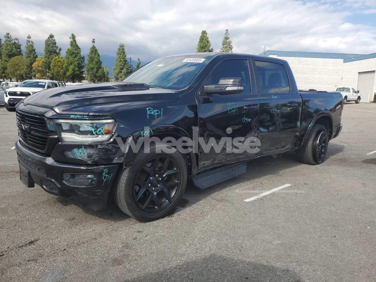 2021 RAM 1500 LARAMIE (VIN 1C6RREJT2MN820857) main photo