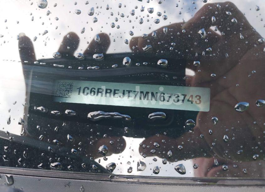 Photo 9 of 2021 Ram 1500 (VIN 1C6RREJT7MN673743)