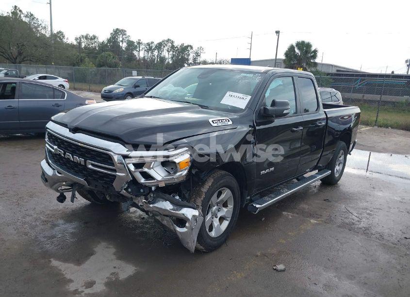 Photo 2 of 2022 Ram 1500 LONE STAR QUAD CAB 4X4 6'4 BOX (VIN 1C6RRFBG6NN472716)