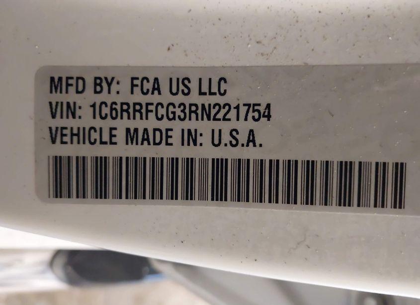 Photo 9 of 2024 Ram 1500 TRADESMAN 4X4 6'4 BOX (VIN 1C6RRFCG3RN221754)