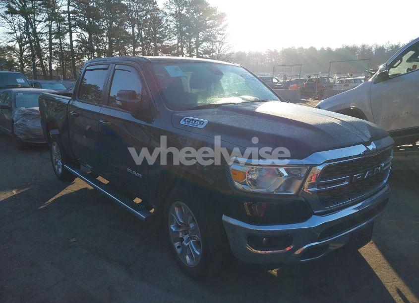 2022 Ram 1500 BIG HORN 4X4 5'7 BOX (VIN 1C6RRFFG0NN258606) main photo