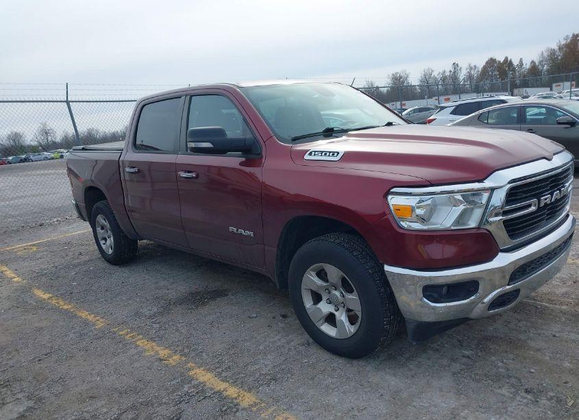 2020 Ram 1500 BIG HORN 4X4 5'7 BOX (VIN 1C6RRFFG1LN289439) main photo