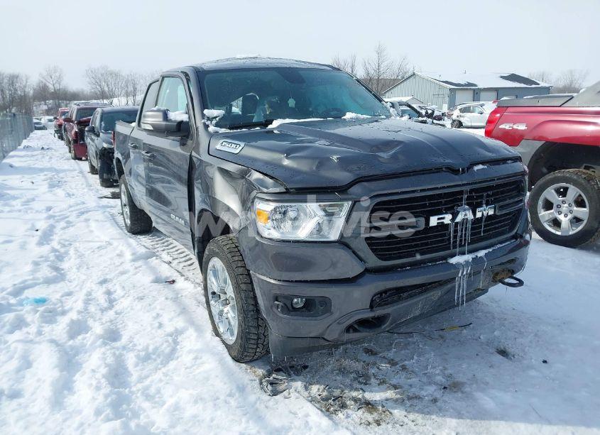 2019 Ram 1500 BIG HORN/LONE STAR 4X4 5'7 BOX (VIN 1C6RRFFG3KN674435) main photo