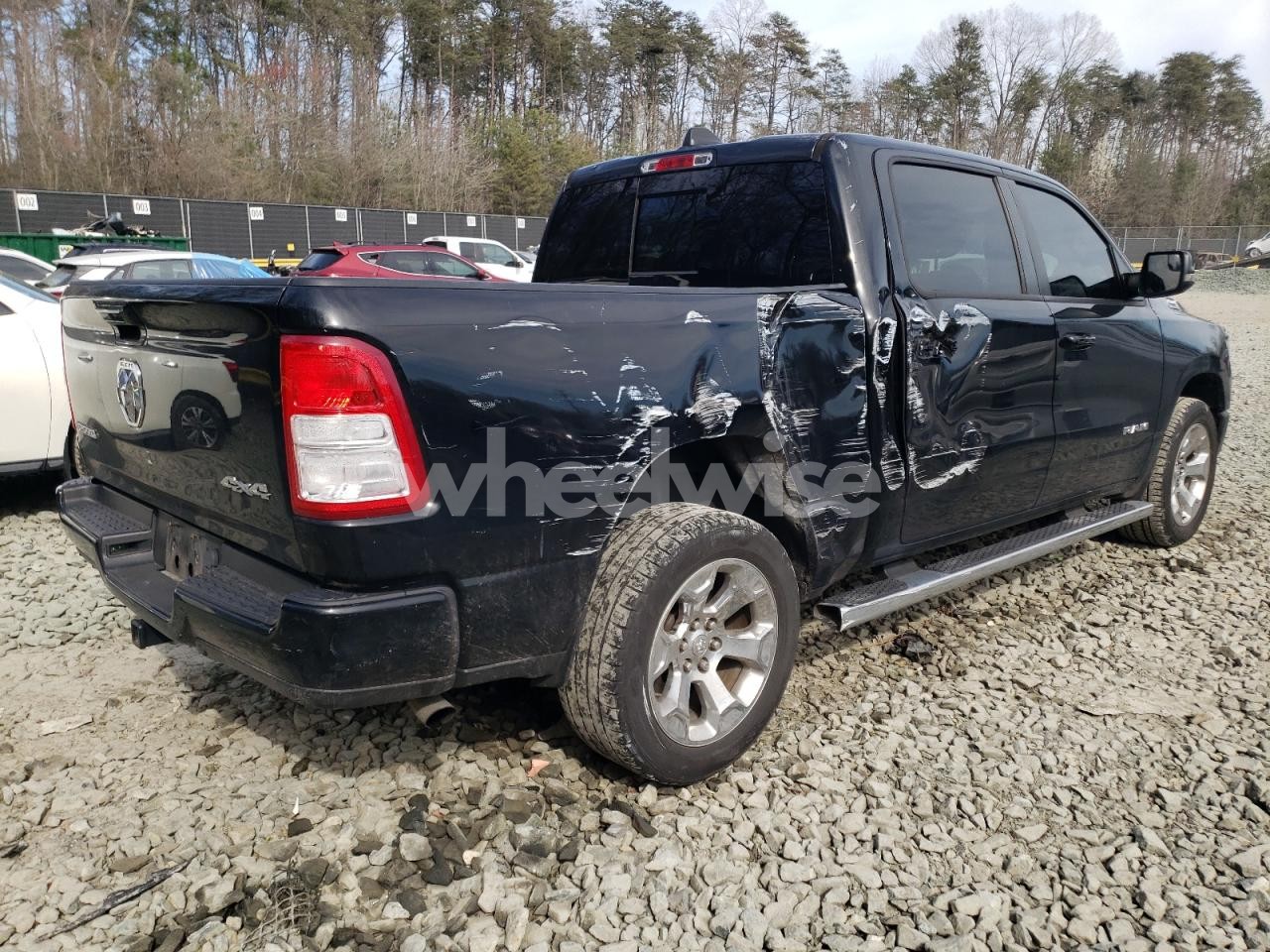 Photo 3 of 2019 RAM 1500 BIG HORN/LONE STAR (VIN 1C6RRFFG3KN790136)