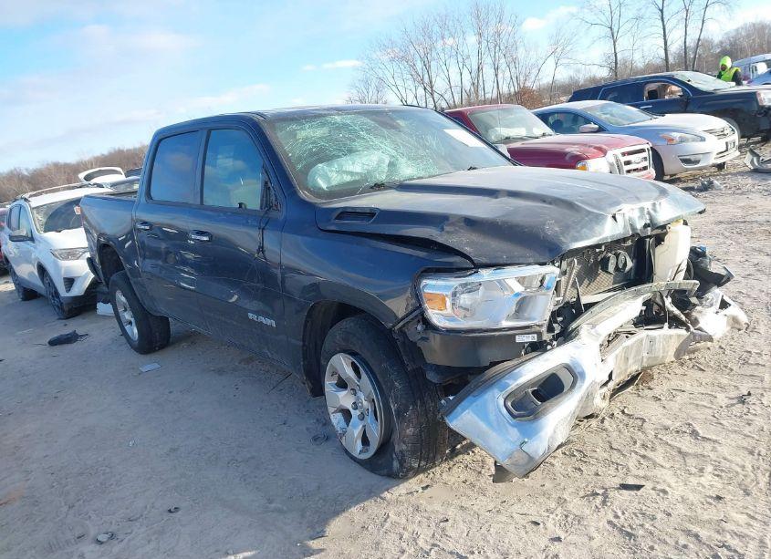 2019 Ram 1500 BIG HORN/LONE STAR 4X4 5'7 BOX (VIN 1C6RRFFG3KN818162) main photo