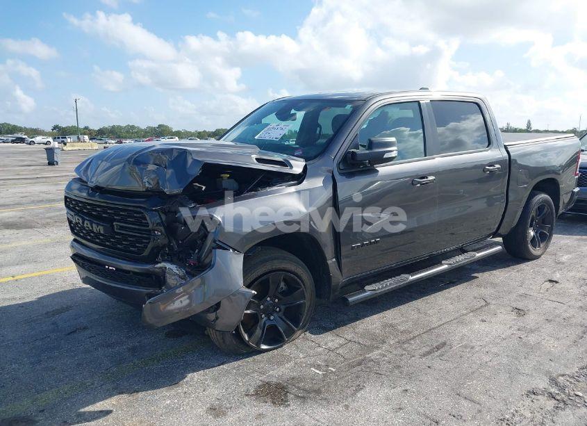 Photo 2 of 2022 Ram 1500 BIG HORN 4X4 5'7 BOX (VIN 1C6RRFFG3NN310746)