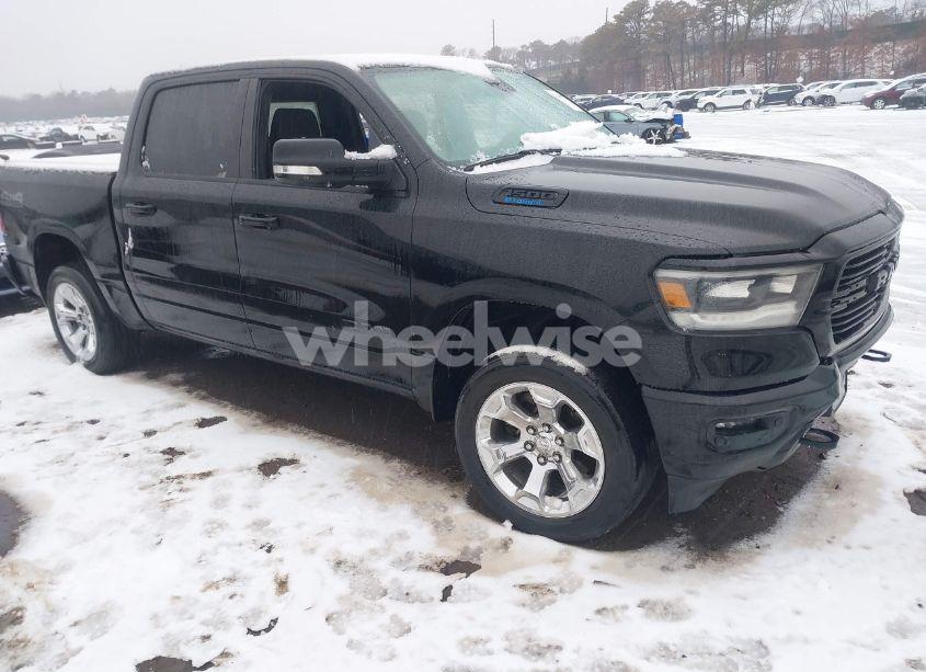 2021 Ram 1500 BIG HORN 4X4 5'7 BOX (VIN 1C6RRFFG7MN763945) main photo