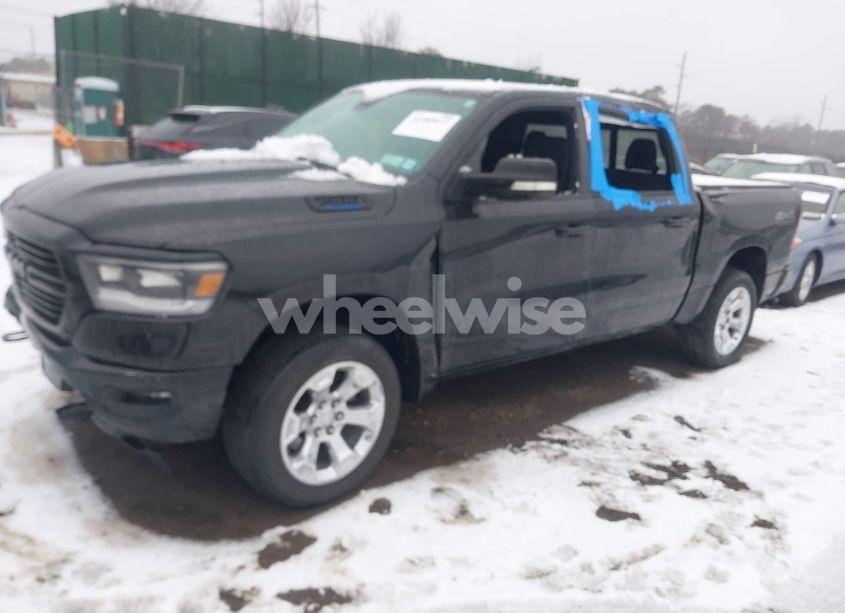 Photo 2 of 2021 Ram 1500 BIG HORN 4X4 5'7 BOX (VIN 1C6RRFFG7MN763945)