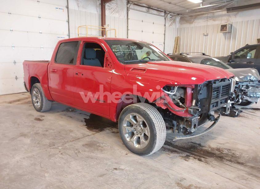 2022 Ram 1500 BIG HORN 4X4 5'7 BOX (VIN 1C6RRFFG7NN455417) main photo