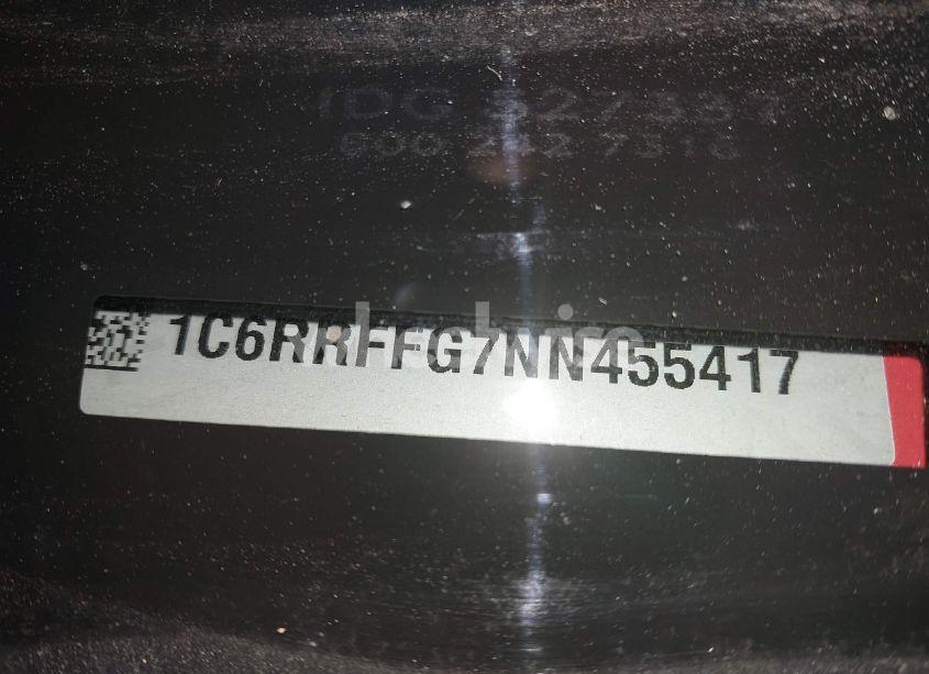 Photo 9 of 2022 Ram 1500 BIG HORN 4X4 5'7 BOX (VIN 1C6RRFFG7NN455417)