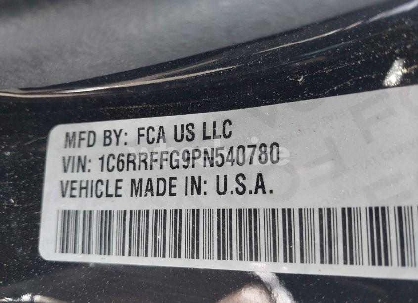 Photo 9 of 2023 Ram 1500 BIG HORN 4X4 5'7 BOX (VIN 1C6RRFFG9PN540780)