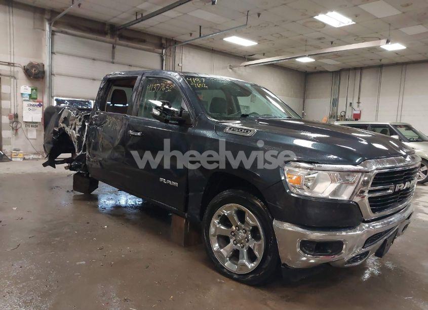 2019 Ram 1500 BIG HORN/LONE STAR 4X4 5'7 BOX (VIN 1C6RRFFGXKN817476) main photo