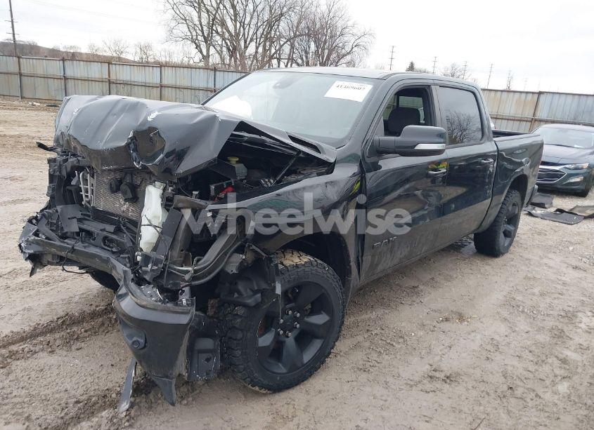 Photo 2 of 2019 Ram 1500 BIG HORN/LONE STAR 4X4 5'7 BOX (VIN 1C6RRFFGXKN835444)