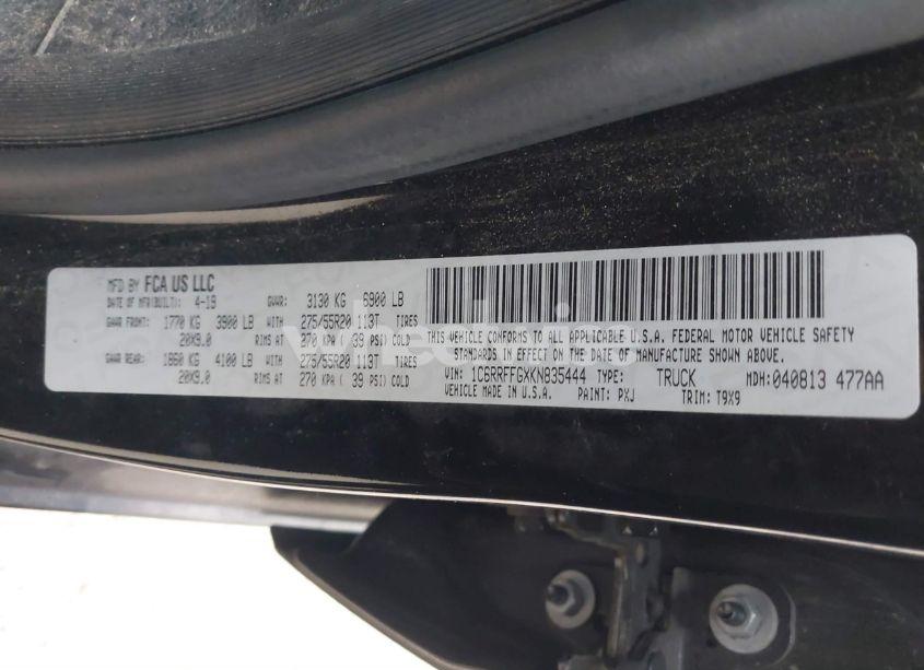 Photo 9 of 2019 Ram 1500 BIG HORN/LONE STAR 4X4 5'7 BOX (VIN 1C6RRFFGXKN835444)