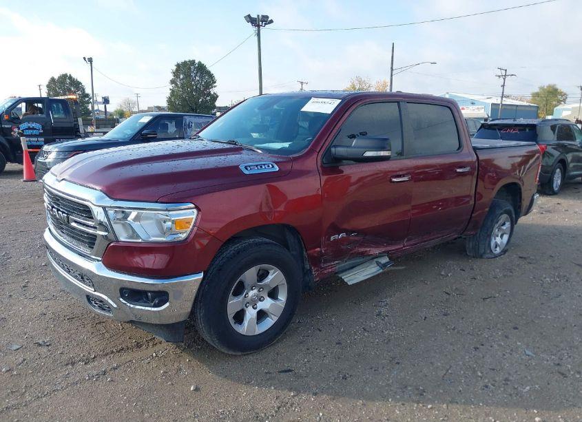 Photo 2 of 2019 Ram 1500 BIG HORN/LONE STAR 4X4 5'7 BOX (VIN 1C6RRFFGXKN910630)