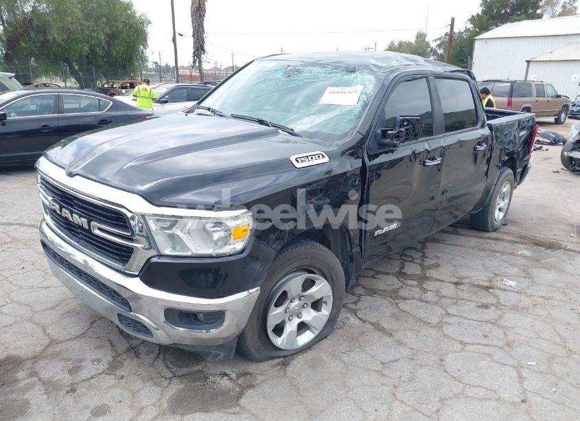 Photo 2 of 2020 Ram 1500 BIG HORN 4X4 5'7 BOX (VIN 1C6RRFFGXLN109231)