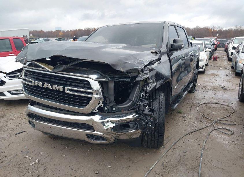 Photo 2 of 2020 Ram 1500 BIG HORN 4X4 5'7 BOX (VIN 1C6RRFFGXLN310871)
