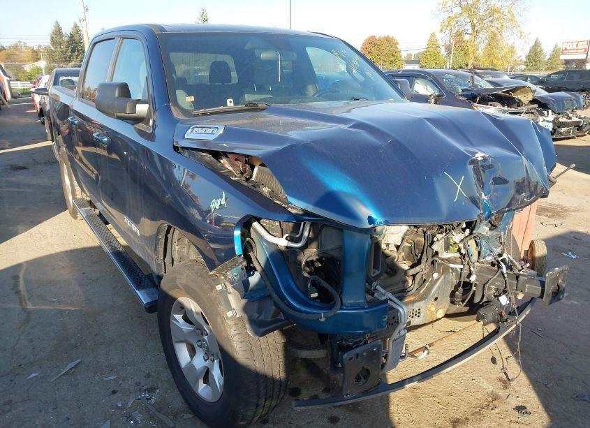 2021 Ram 1500 BIG HORN 4X4 5'7 BOX (VIN 1C6RRFFGXMN553887) main photo