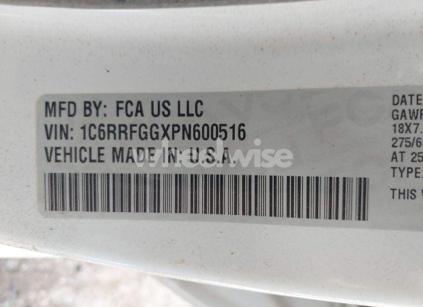 Photo 9 of 2023 Ram 1500 TRADESMAN 4X4 5'7 BOX (VIN 1C6RRFGGXPN600516)