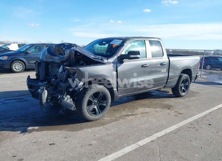 Photo 2 of 2021 Ram 1500 BIG HORN 4X4 6'4 BOX (VIN 1C6SRFBT0MN605774)