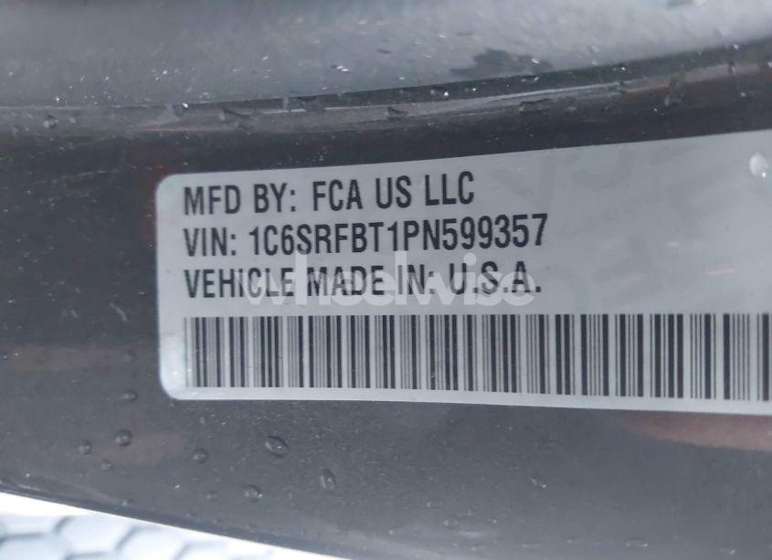 Photo 9 of 2023 Ram 1500 BIG HORN 4X4 6'4 BOX (VIN 1C6SRFBT1PN599357)