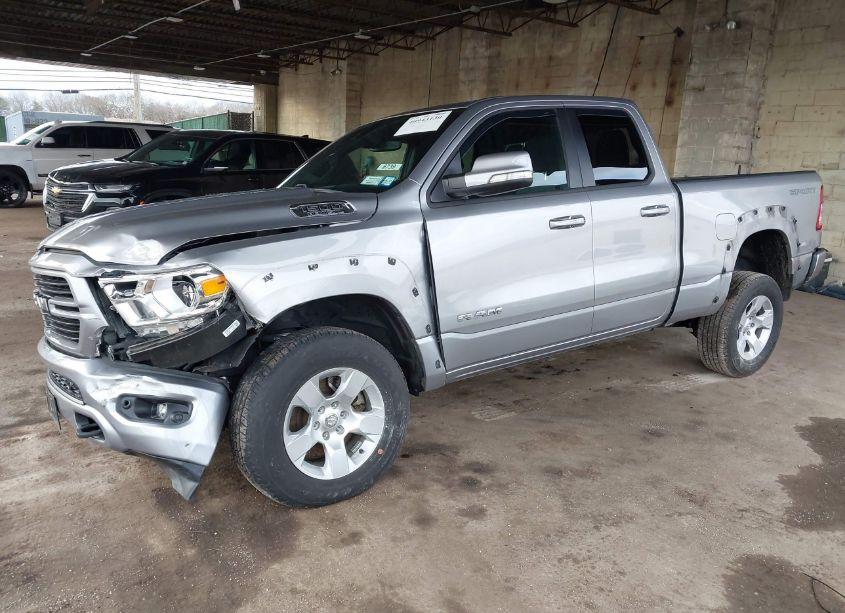 Photo 2 of 2021 Ram 1500 BIG HORN 4X4 6'4 BOX (VIN 1C6SRFBT3MN796588)