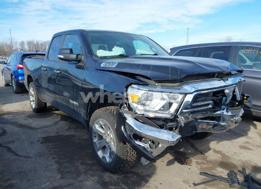 2019 Ram 1500 BIG HORN/LONE STAR 4X4 6'4 BOX (VIN 1C6SRFBT4KN924351) main photo