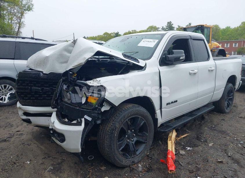 Photo 2 of 2022 Ram 1500 BIG HORN 4X4 6'4 BOX (VIN 1C6SRFBT4NN445190)