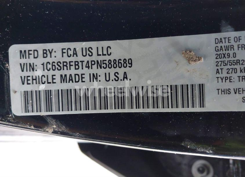 Photo 9 of 2023 Ram 1500 BIG HORN 4X4 6'4 BOX (VIN 1C6SRFBT4PN588689)