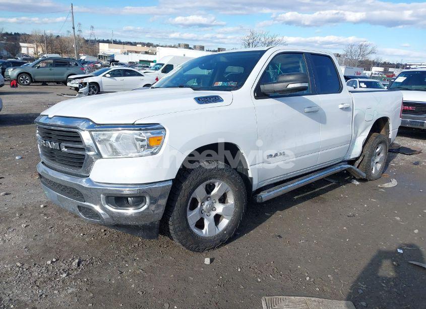 Photo 2 of 2021 Ram 1500 BIG HORN 4X4 6'4 BOX (VIN 1C6SRFBT5MN557642)