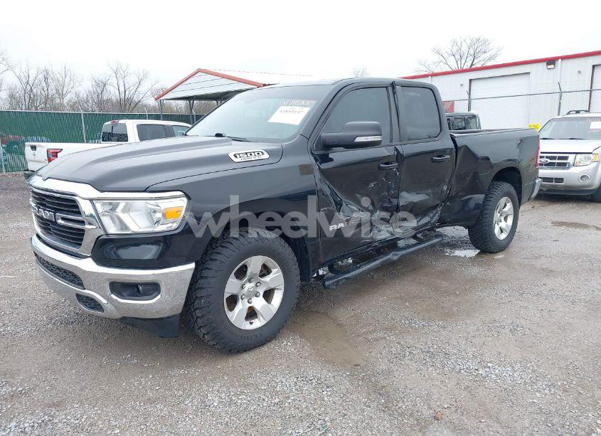 Photo 2 of 2021 Ram 1500 BIG HORN 4X4 6'4 BOX (VIN 1C6SRFBT5MN720595)